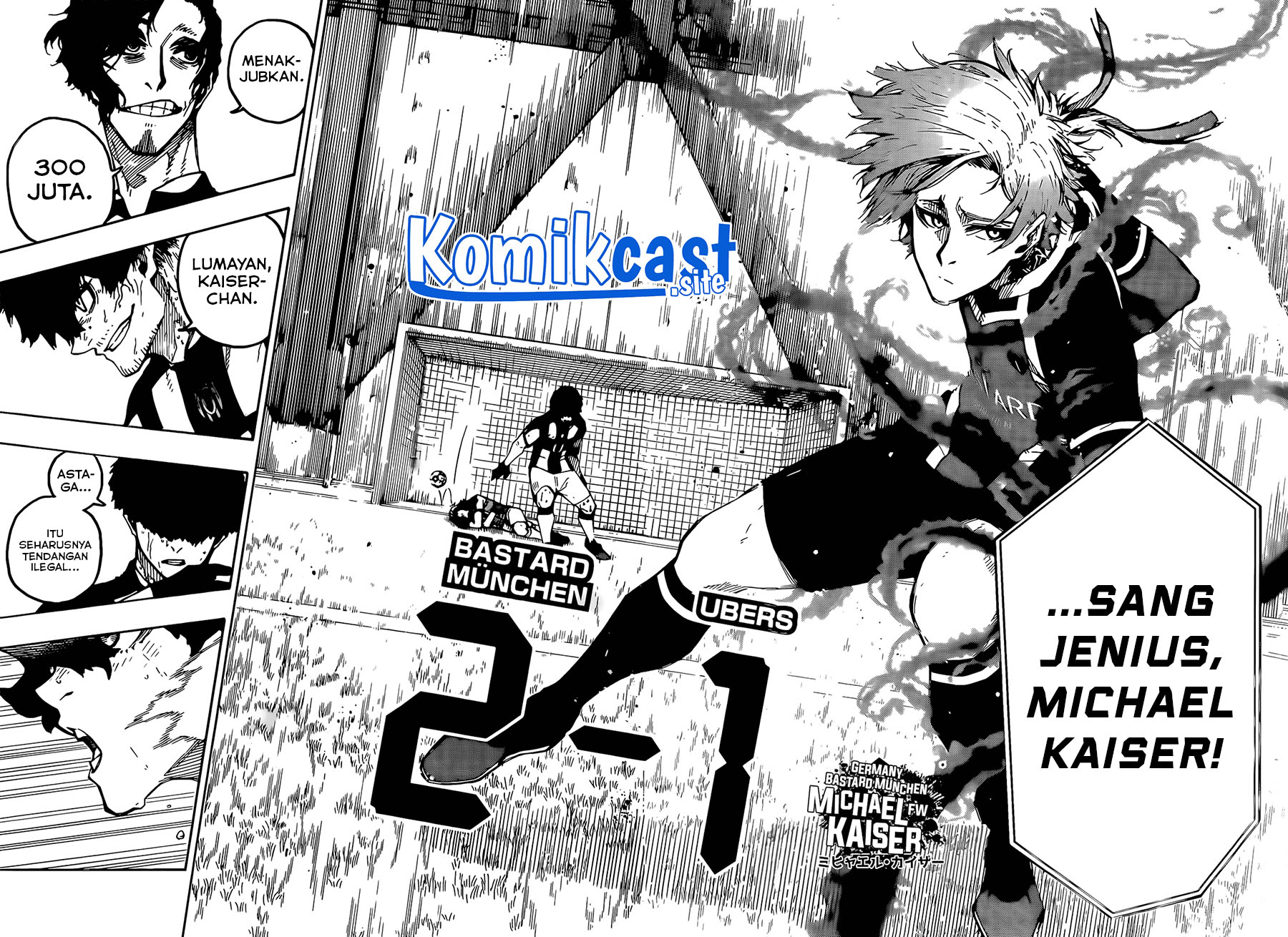 Blue Lock Chapter 221 - Halaman 3