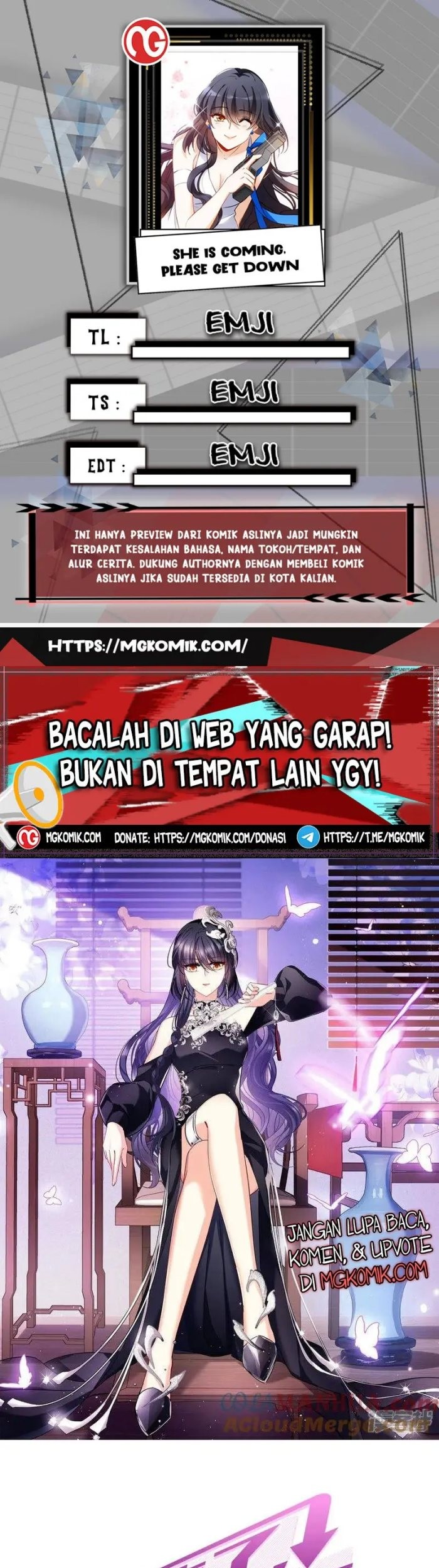 Komik She Is Coming, Please Get Down! Chapter 330 gambar 1