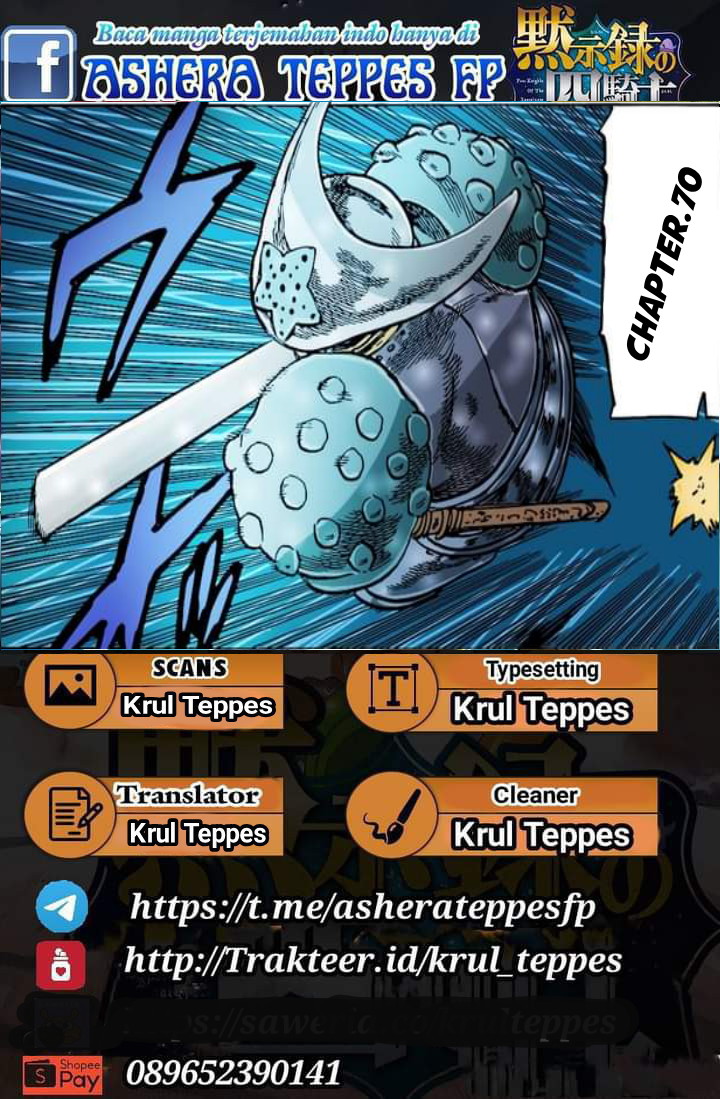 Komik Mokushiroku no Yonkishi Chapter 70 gambar 1