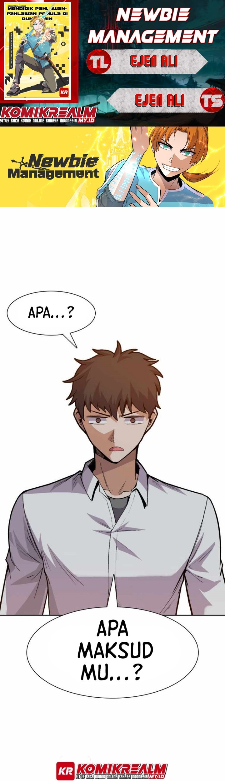 Komik Newbie Management Chapter 43 gambar 1