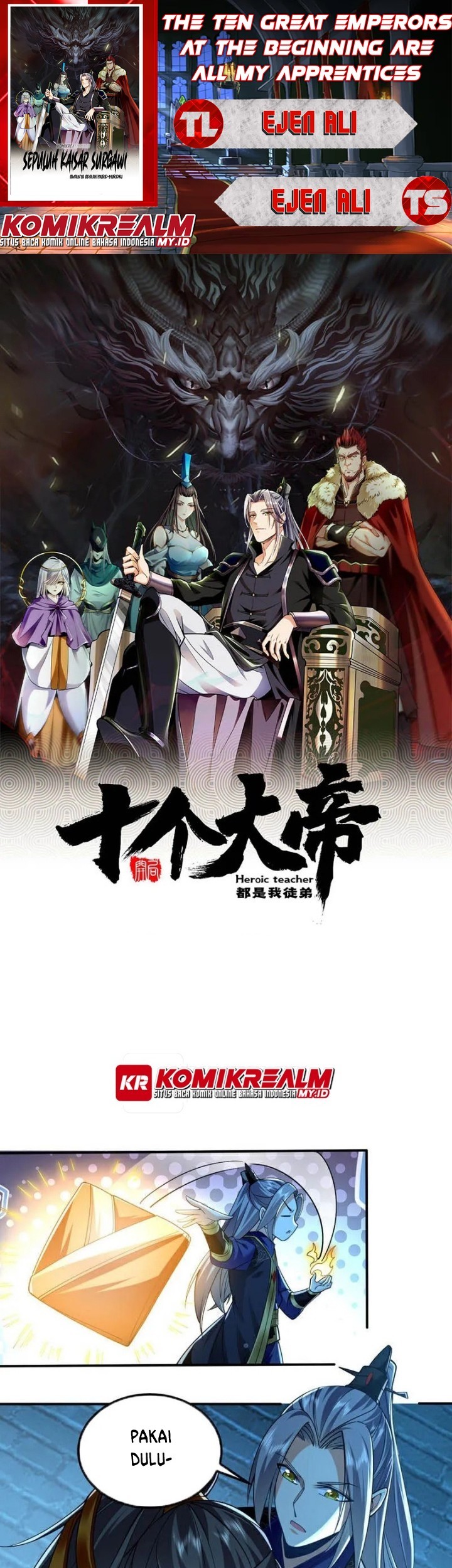 Komik The Ten Great Emperors Are All My Disciples Chapter 52 gambar 1