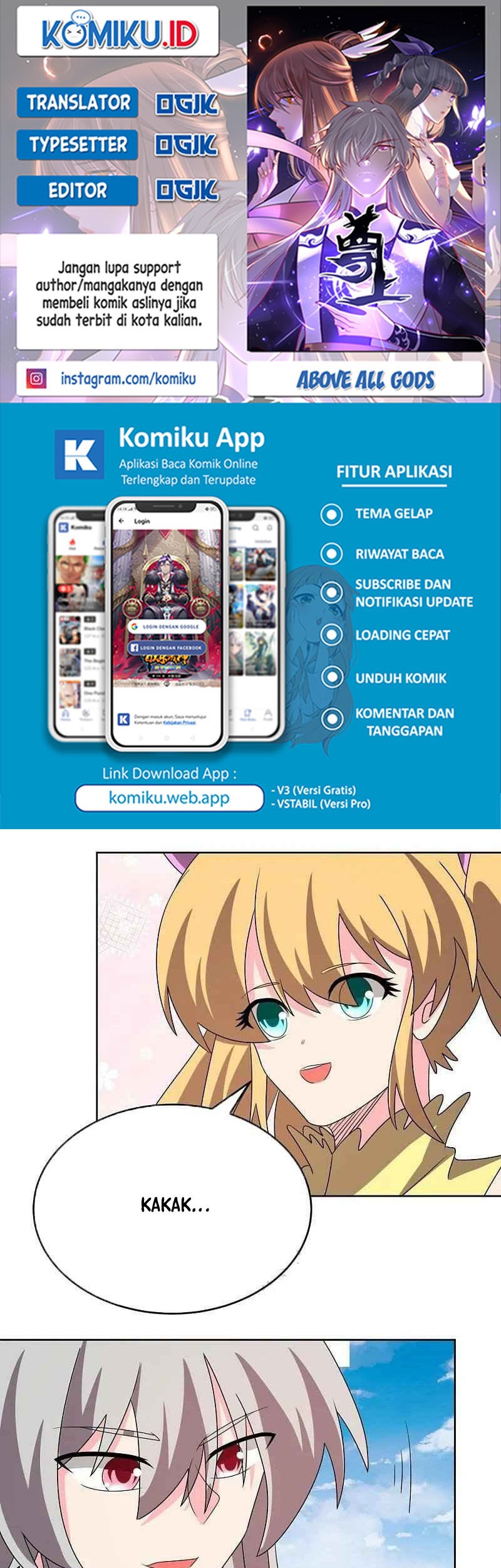 Komik Above All Gods Chapter 452 gambar 1