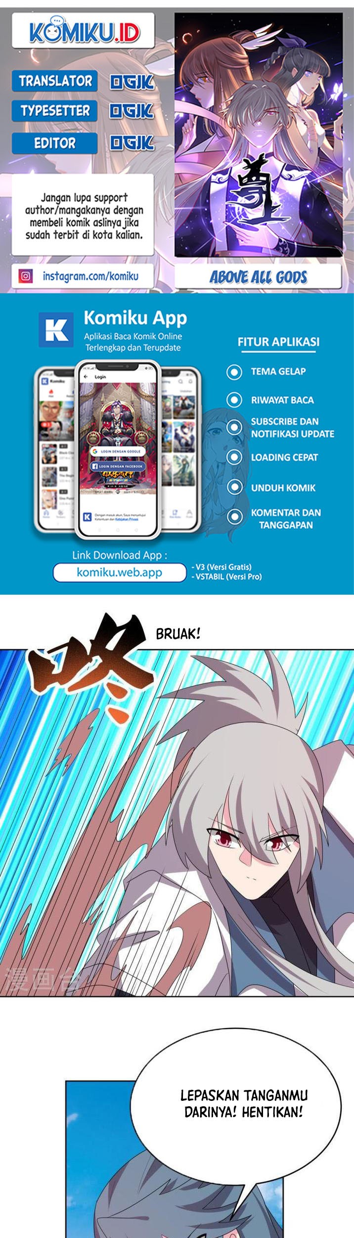Komik Above All Gods Chapter 457 gambar 1