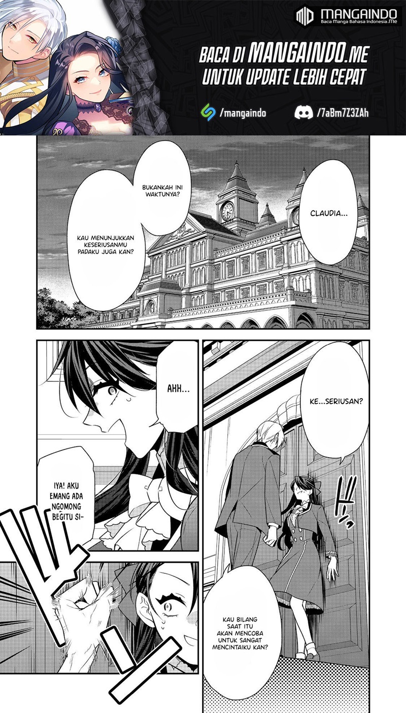 Manga Danzaisareta Akuyaku Reijou wa, Gyakkou shite Kanpeki na Akujo wo Mezasu Chapter 09 gambar 2