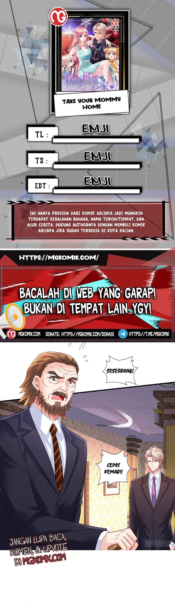 Komik Take Your Mommy Home Chapter 413 gambar 1