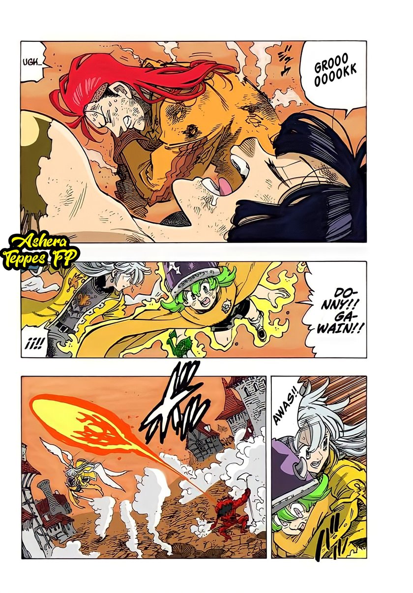 Manga Mokushiroku no Yonkishi Chapter 74 gambar 2