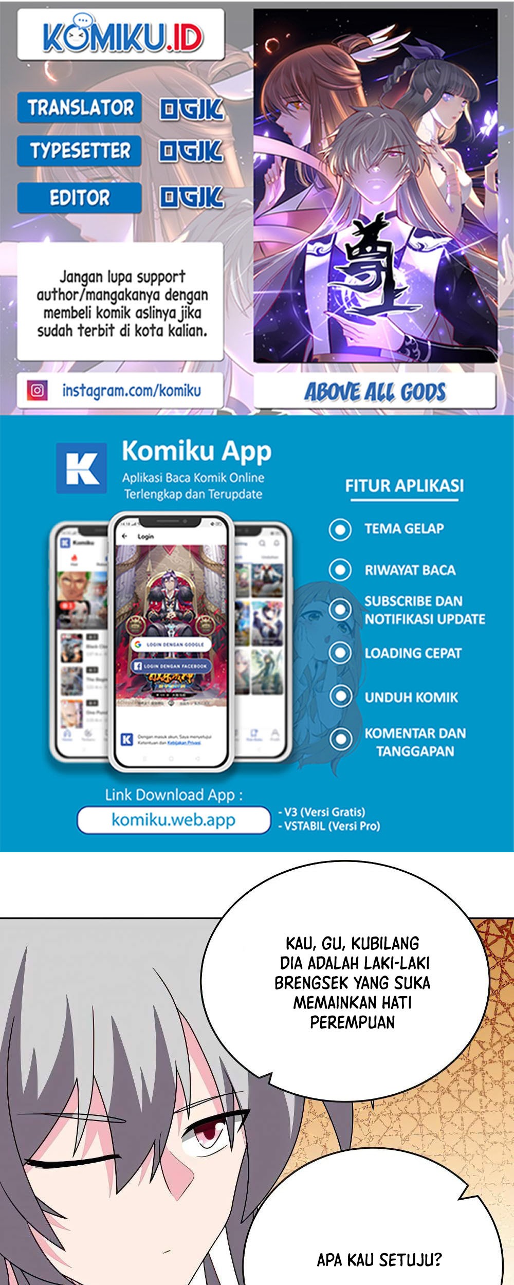 Komik Above All Gods Chapter 463 gambar 1