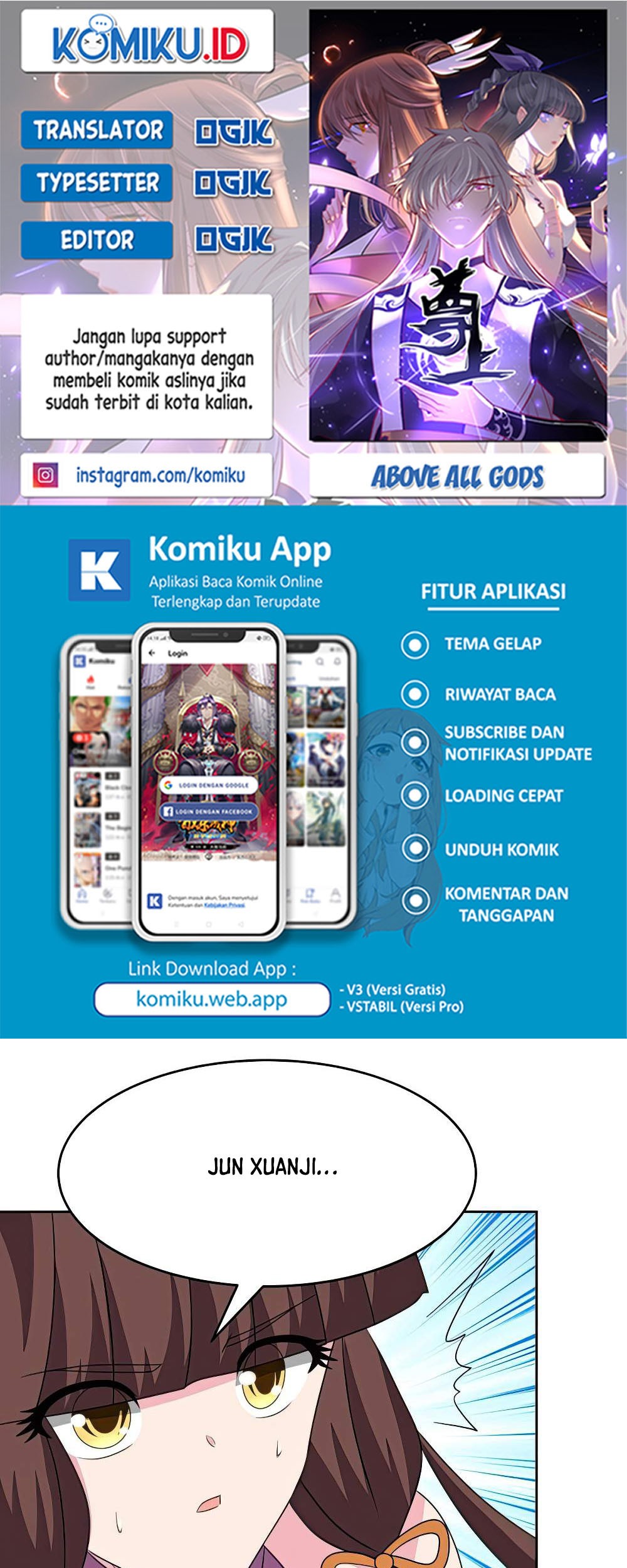 Komik Above All Gods Chapter 463.5 gambar 1