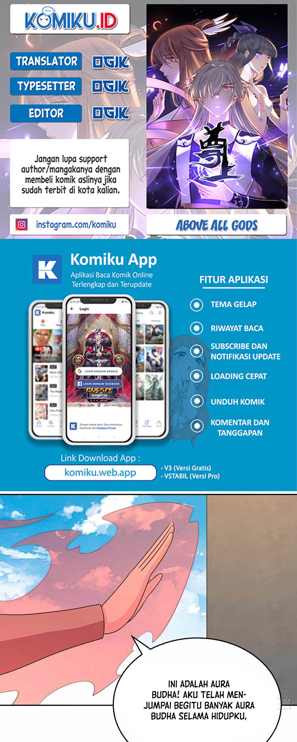 Komik Above All Gods Chapter 465 gambar 1