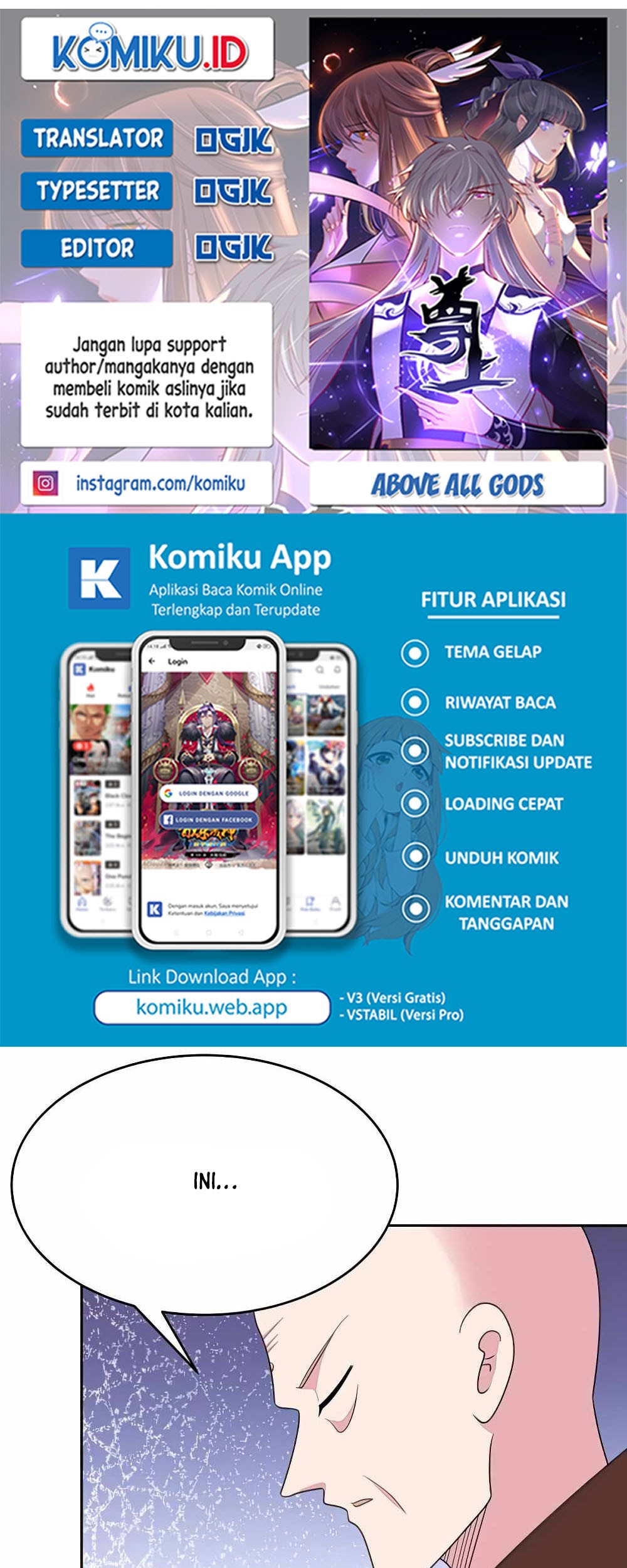 Komik Above All Gods Chapter 465.5 gambar 1