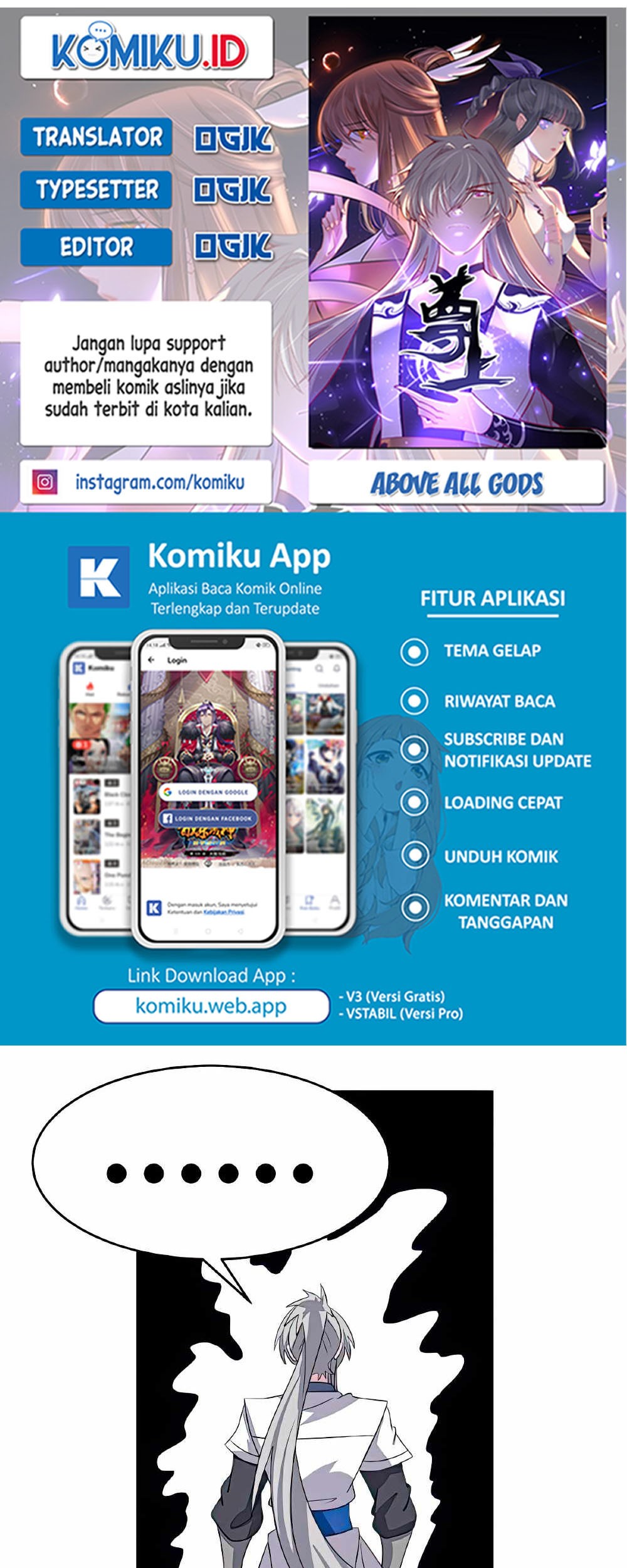 Komik Above All Gods Chapter 466 gambar 1