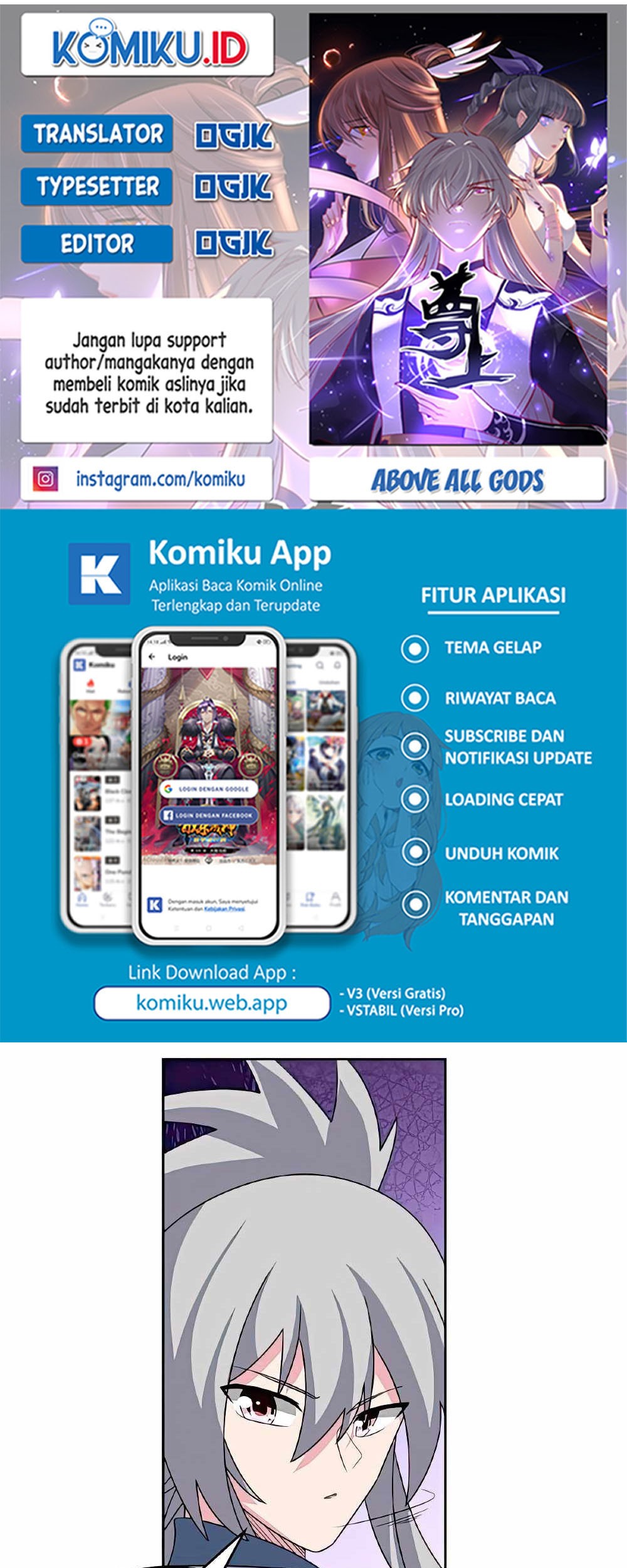 Komik Above All Gods Chapter 466.5 gambar 1