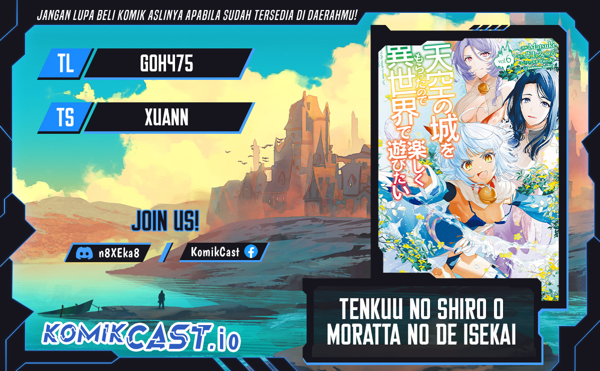 Komik Tenkuu no Shiro o Moratta no de Isekai de Tanoshiku Asobitai Chapter 33 gambar 1