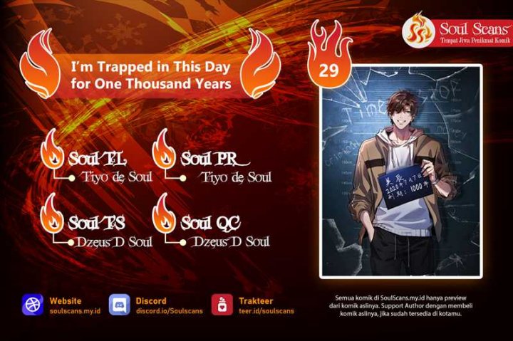 Komik I’m Trapped in This Day for One Thousand Years Chapter 29 gambar 1