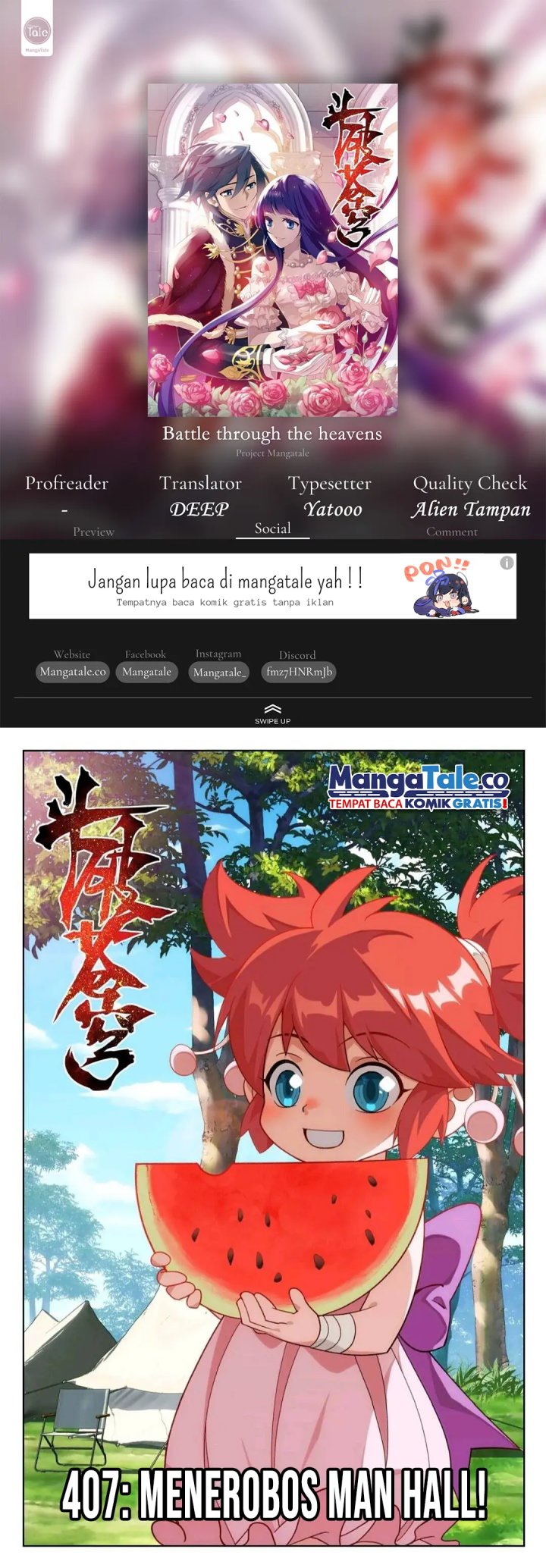 Komik Battle Through the Heavens Chapter 407 gambar 1
