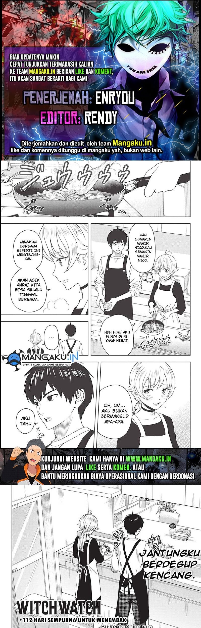 Komik Witch Watch Chapter 112 gambar 1