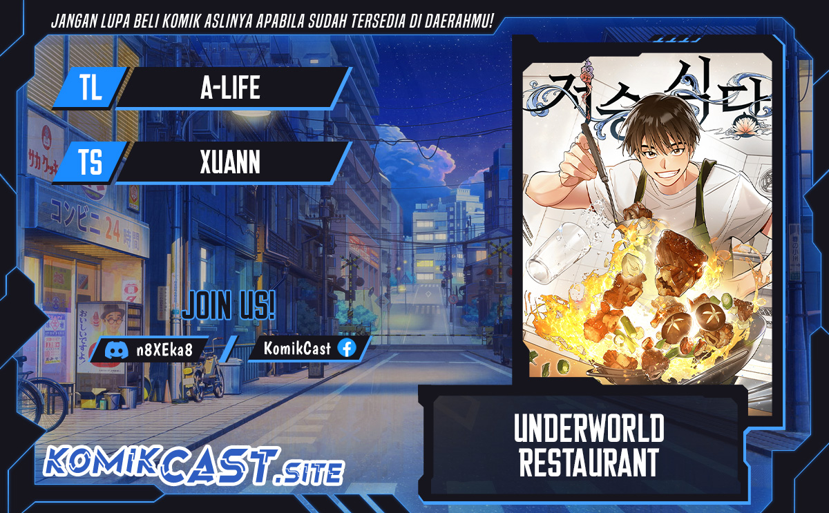 Komik Underworld Restaurant Chapter 20 gambar 1