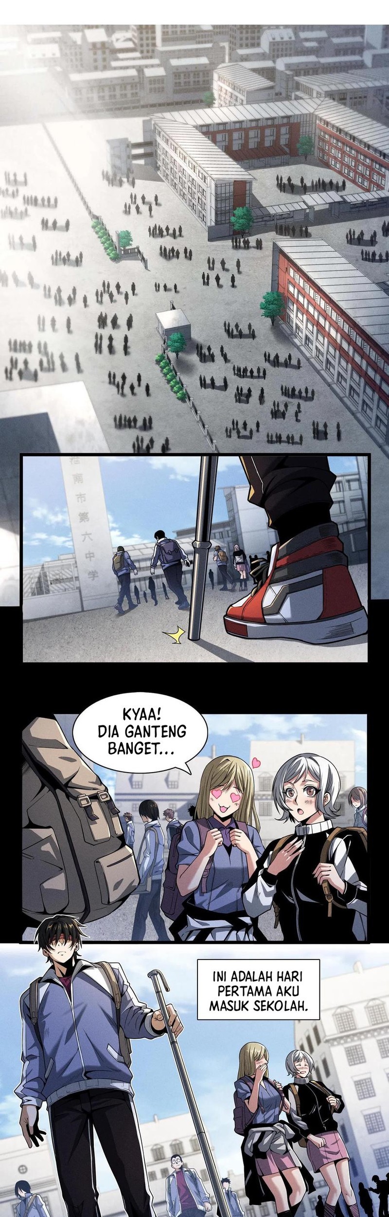 Komik I Learn to Kill Gods in an Asylum Chapter 02 gambar 1
