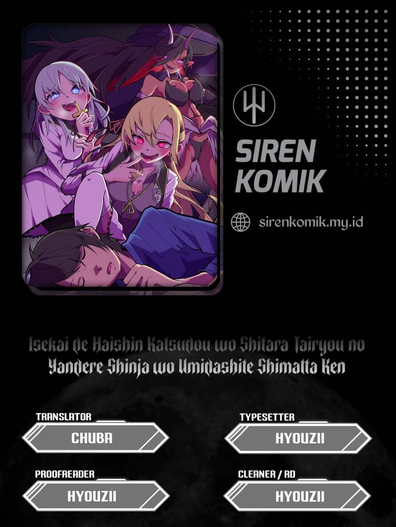 Komik Isekai de Haishin Katsudou wo Shitara Tairyou no Yandere Shinja wo Umidashite Shimatta Ken Chapter 04 gambar 1
