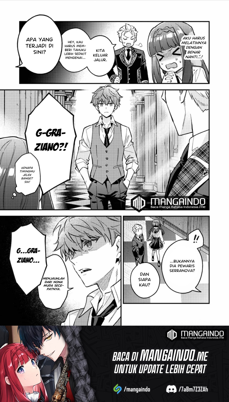 Akutou Ikka no Mana Musume, Tensei Saki mo Otome Game no Gokudou Reijou deshita Chapter 06 - Halaman 17