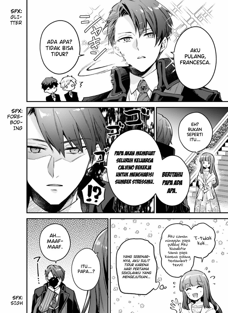 Akutou Ikka no Mana Musume, Tensei Saki mo Otome Game no Gokudou Reijou deshita Chapter 05.5 - Halaman 4