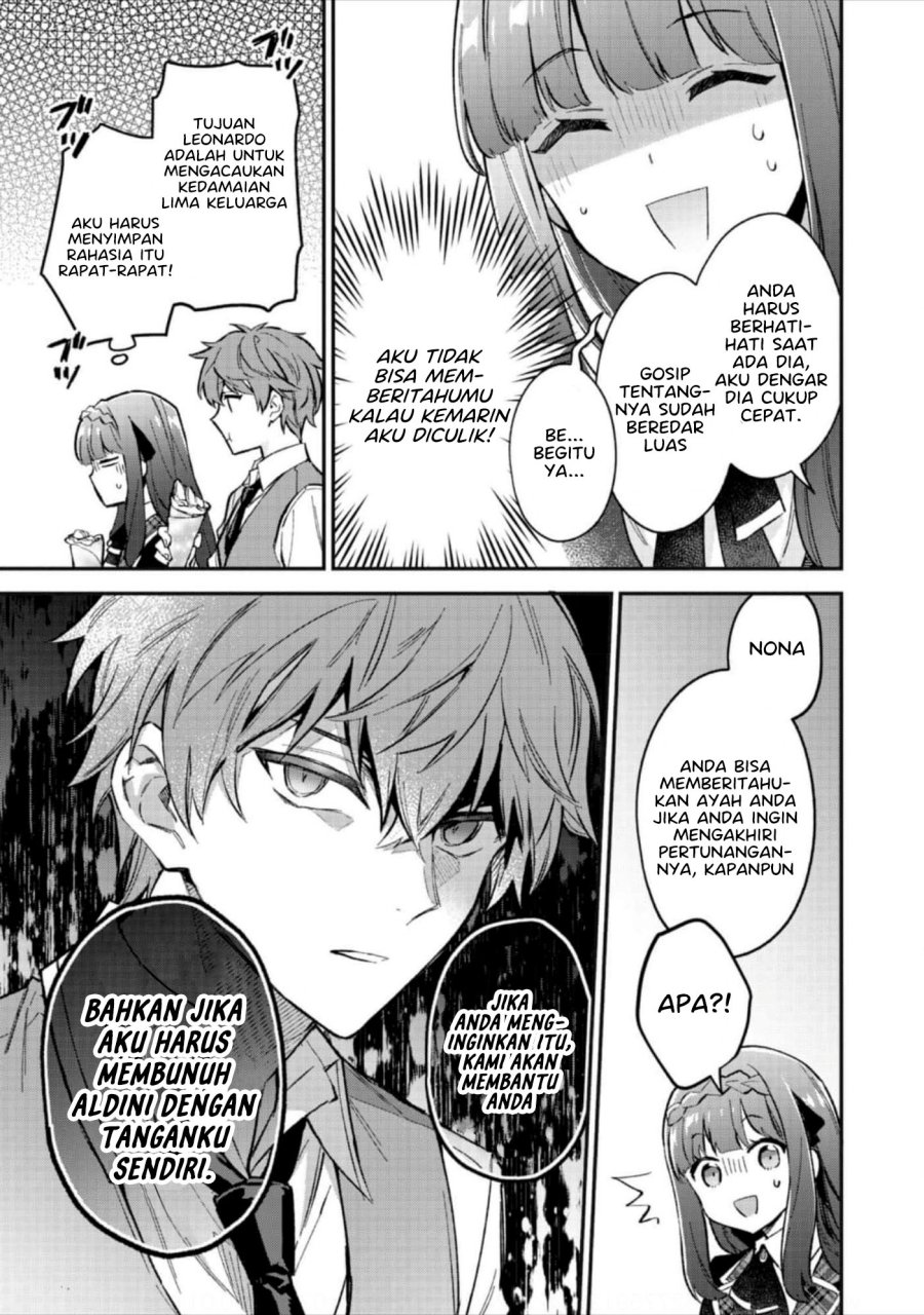 Akutou Ikka no Mana Musume, Tensei Saki mo Otome Game no Gokudou Reijou deshita Chapter 04 - Halaman 19