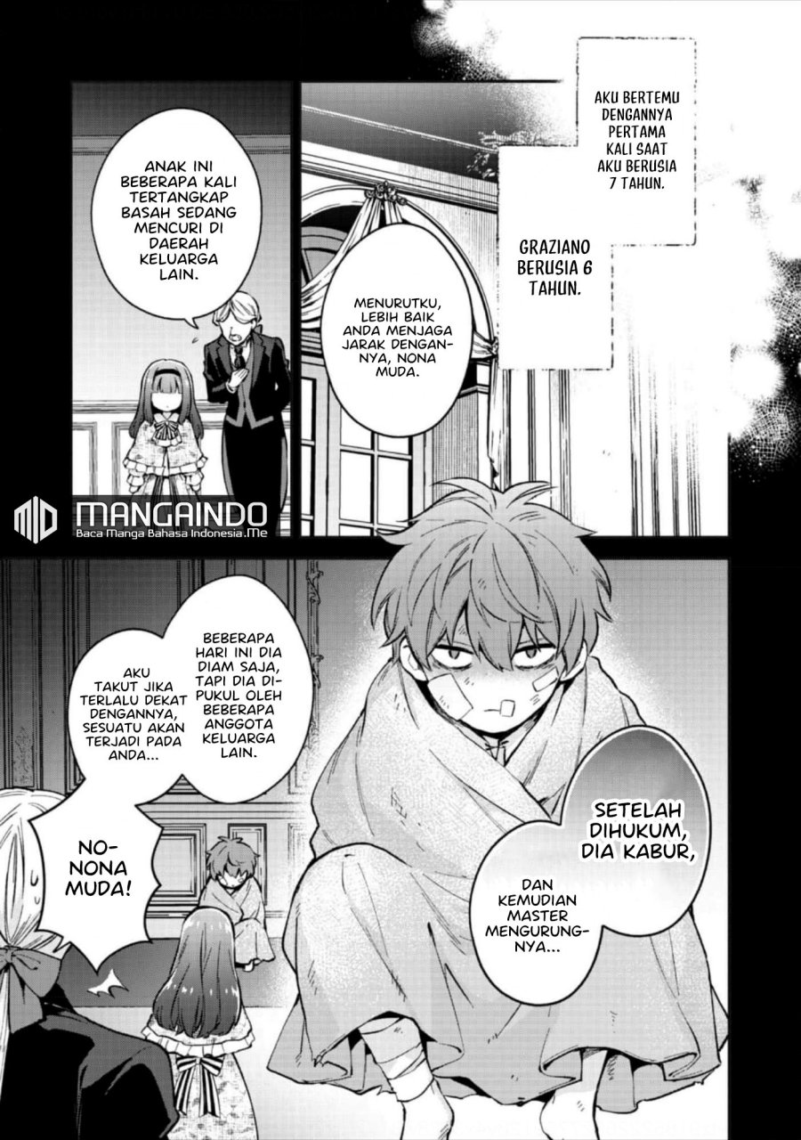 Akutou Ikka no Mana Musume, Tensei Saki mo Otome Game no Gokudou Reijou deshita Chapter 04 - Halaman 9