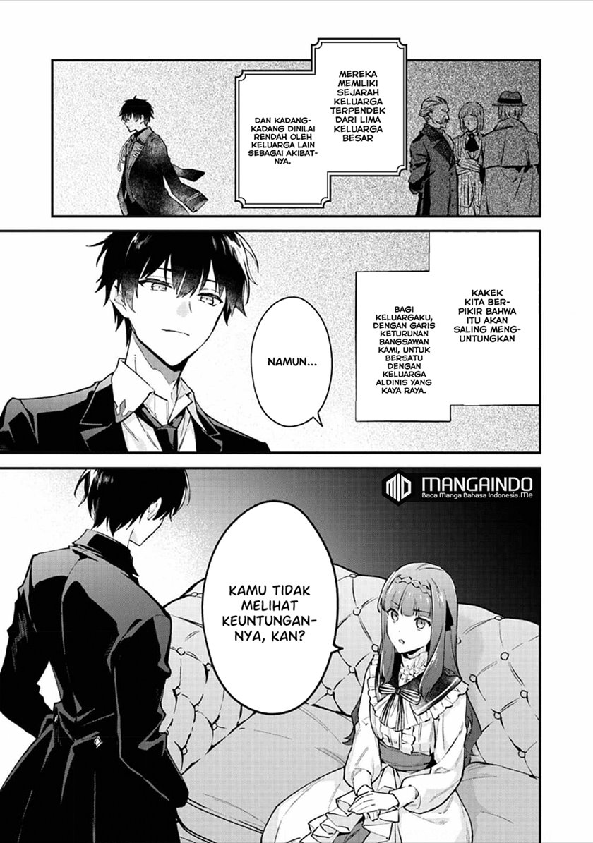 Akutou Ikka no Mana Musume, Tensei Saki mo Otome Game no Gokudou Reijou deshita Chapter 02 - Halaman 11