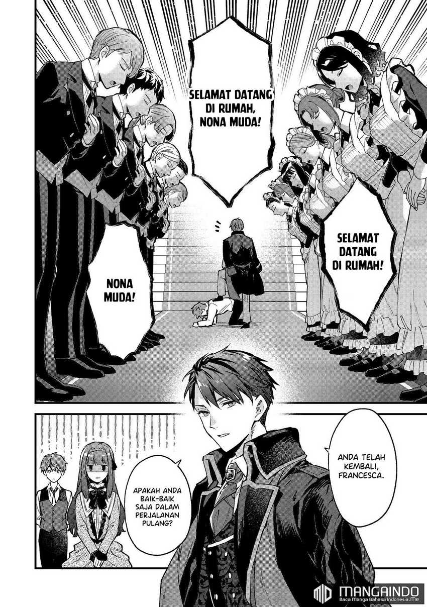 Akutou Ikka no Mana Musume, Tensei Saki mo Otome Game no Gokudou Reijou deshita Chapter 01.2 - Halaman 13