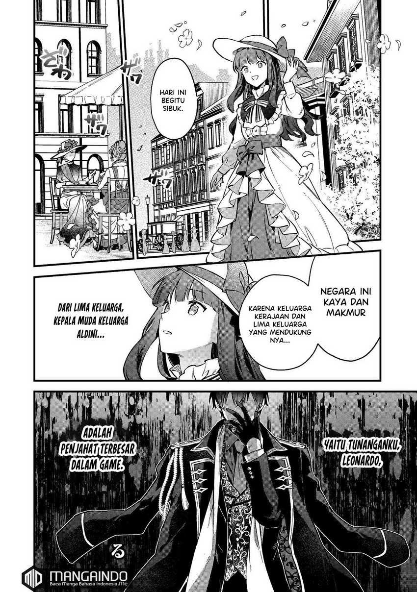 Akutou Ikka no Mana Musume, Tensei Saki mo Otome Game no Gokudou Reijou deshita Chapter 01.2 - Halaman 19
