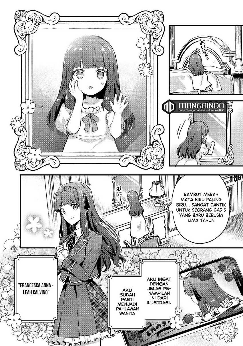 Akutou Ikka no Mana Musume, Tensei Saki mo Otome Game no Gokudou Reijou deshita Chapter 01.2 - Halaman 5