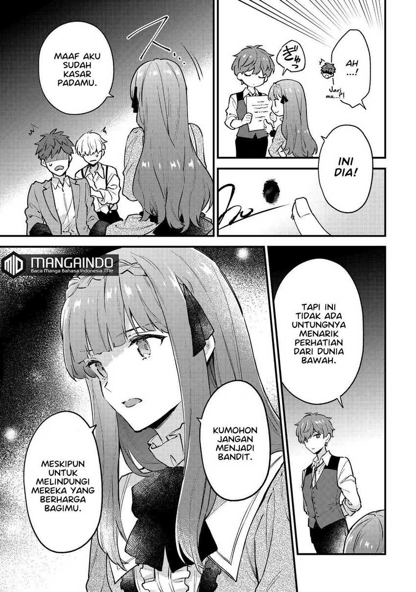 Akutou Ikka no Mana Musume, Tensei Saki mo Otome Game no Gokudou Reijou deshita Chapter 01.1 - Halaman 12