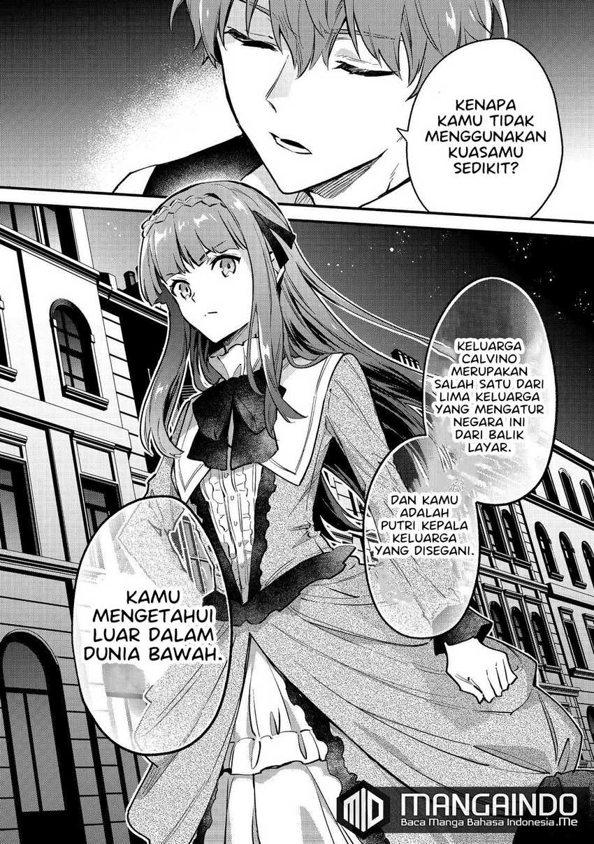 Akutou Ikka no Mana Musume, Tensei Saki mo Otome Game no Gokudou Reijou deshita Chapter 01.1 - Halaman 15
