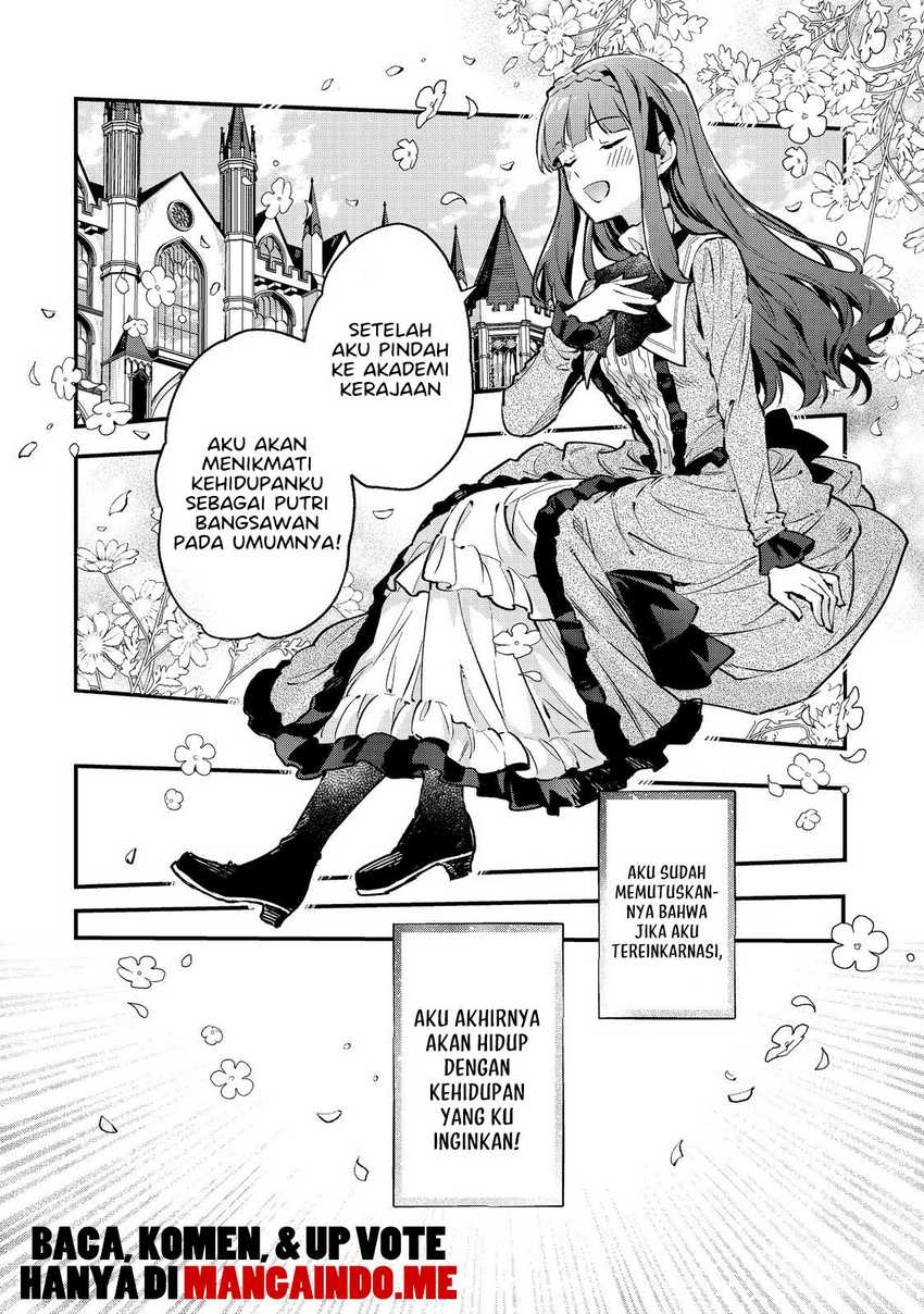 Akutou Ikka no Mana Musume, Tensei Saki mo Otome Game no Gokudou Reijou deshita Chapter 01.1 - Halaman 19