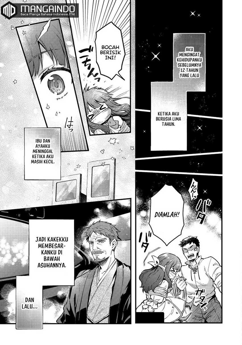 Akutou Ikka no Mana Musume, Tensei Saki mo Otome Game no Gokudou Reijou deshita Chapter 01.1 - Halaman 20