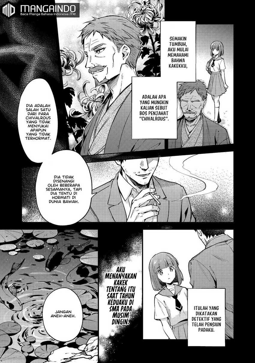 Akutou Ikka no Mana Musume, Tensei Saki mo Otome Game no Gokudou Reijou deshita Chapter 01.1 - Halaman 26