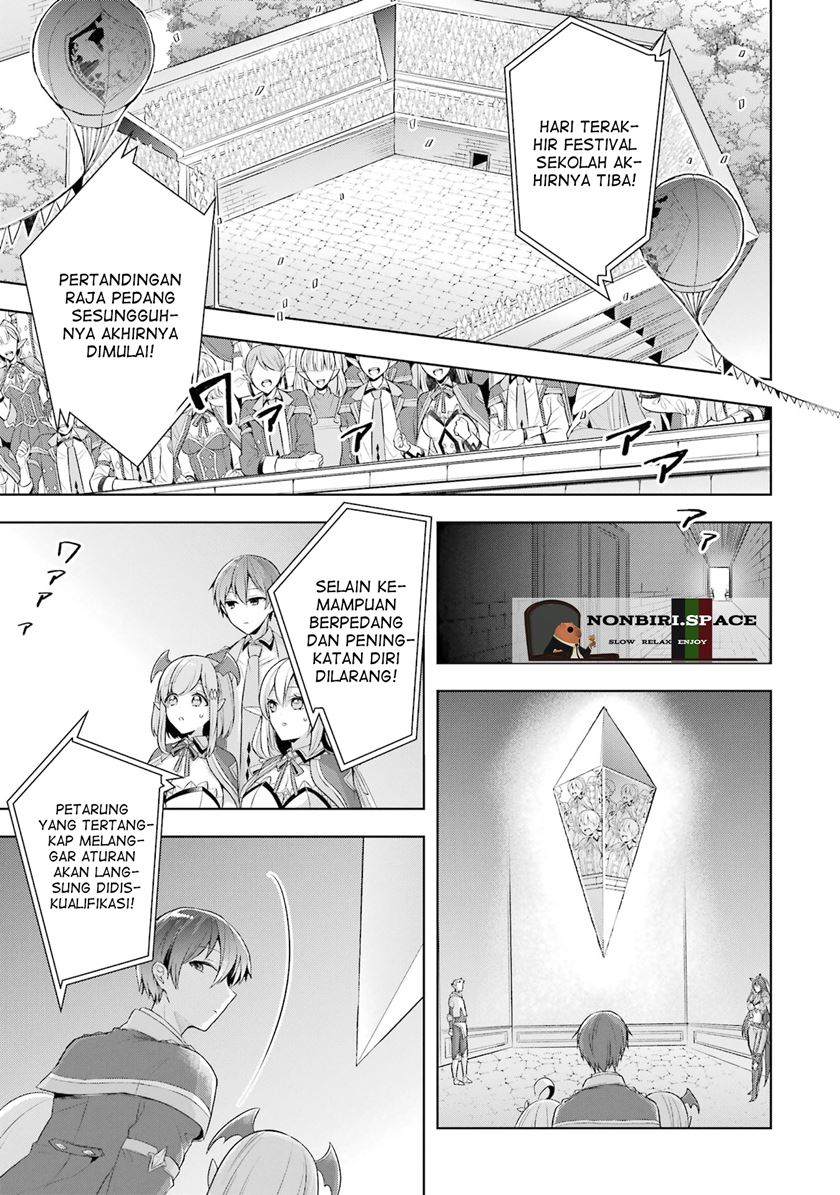 Manga Shijou Saikyou no Daimaou, Murabito A ni Tensei suru Chapter 28 gambar 2