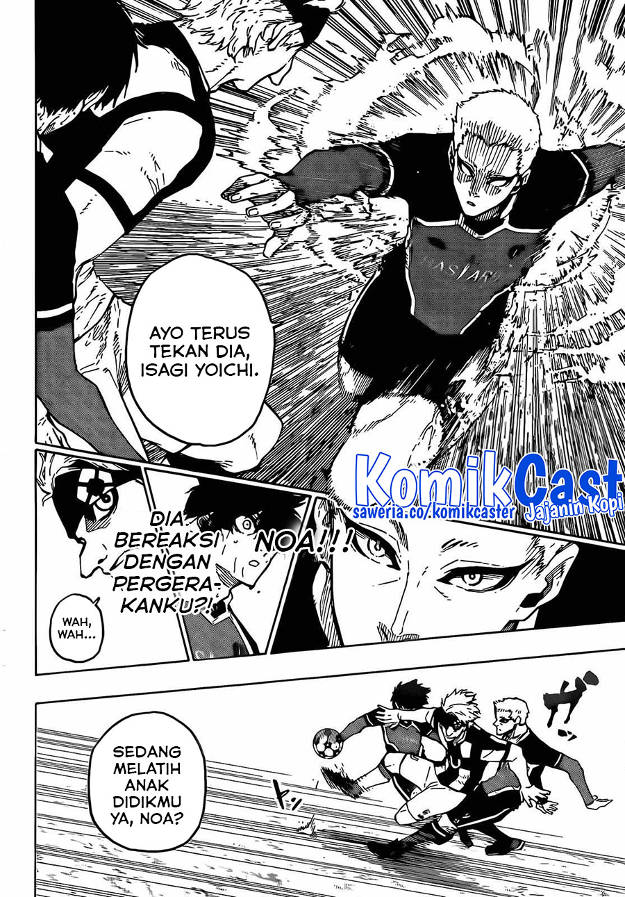 Blue Lock Chapter 222 - Halaman 10