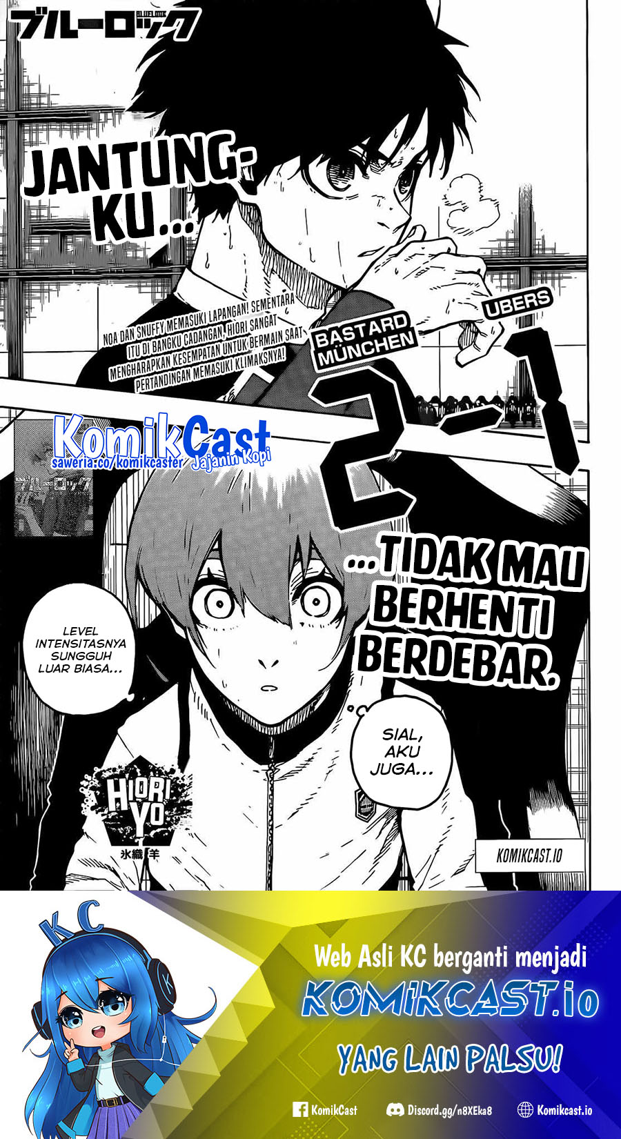 Blue Lock Chapter 222 - Halaman 2