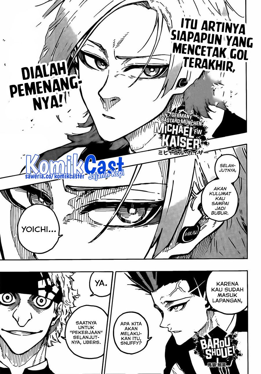 Blue Lock Chapter 222 - Halaman 4