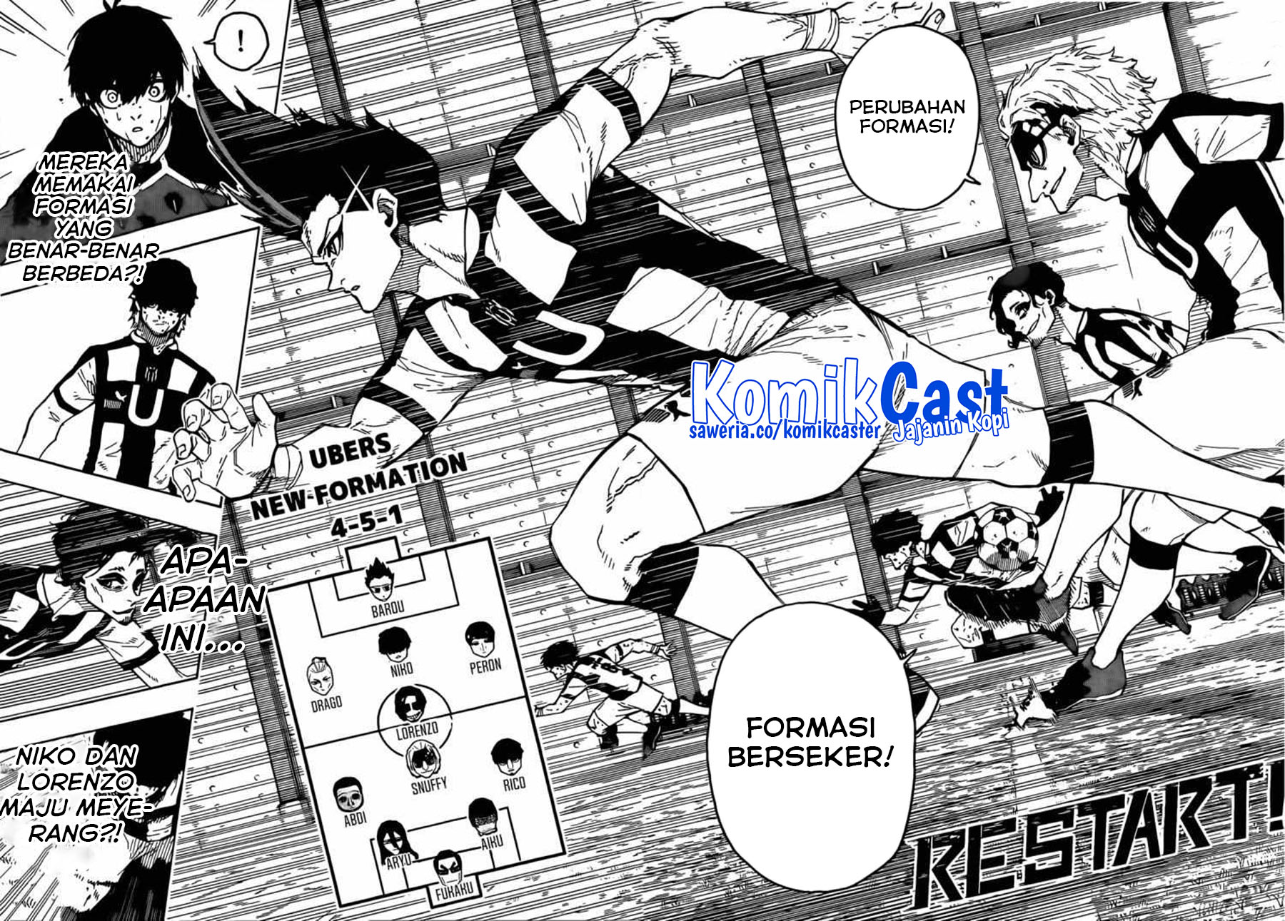 Blue Lock Chapter 222 - Halaman 5