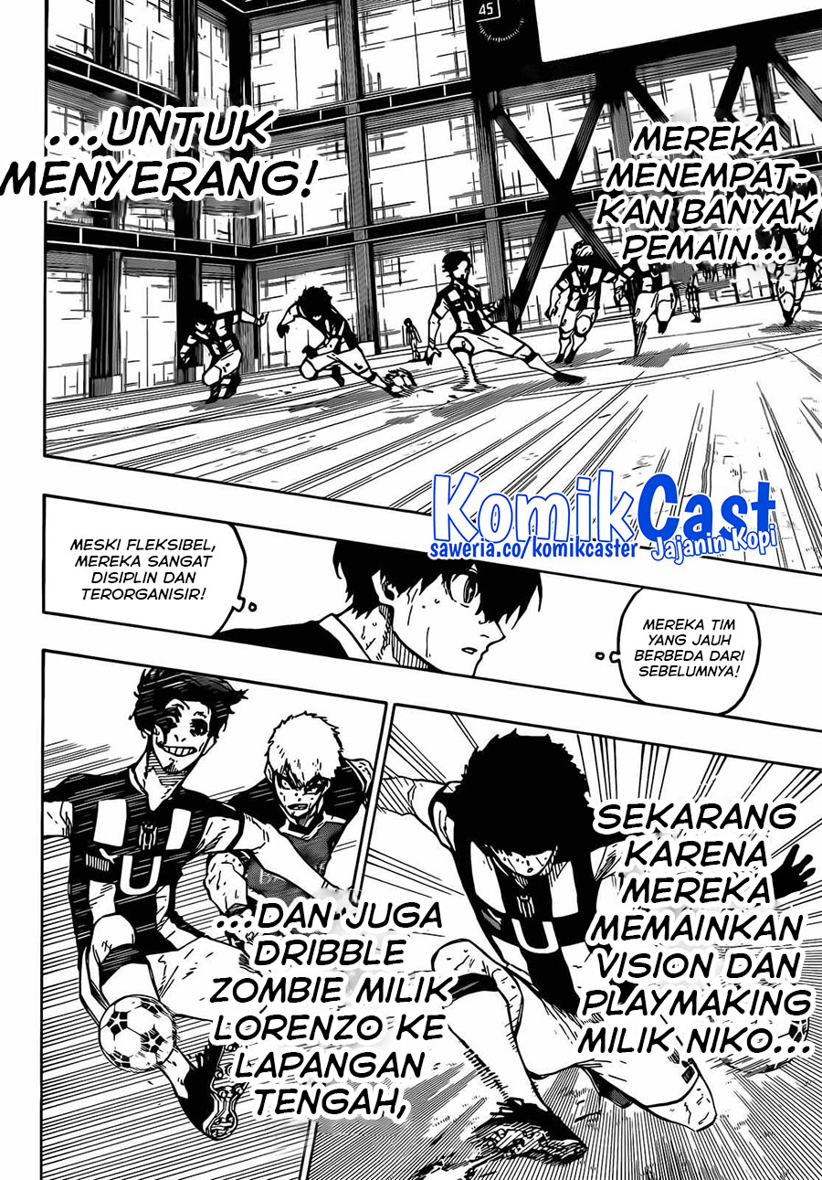 Blue Lock Chapter 222 - Halaman 6