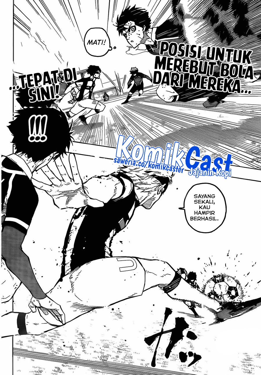 Blue Lock Chapter 222 - Halaman 8