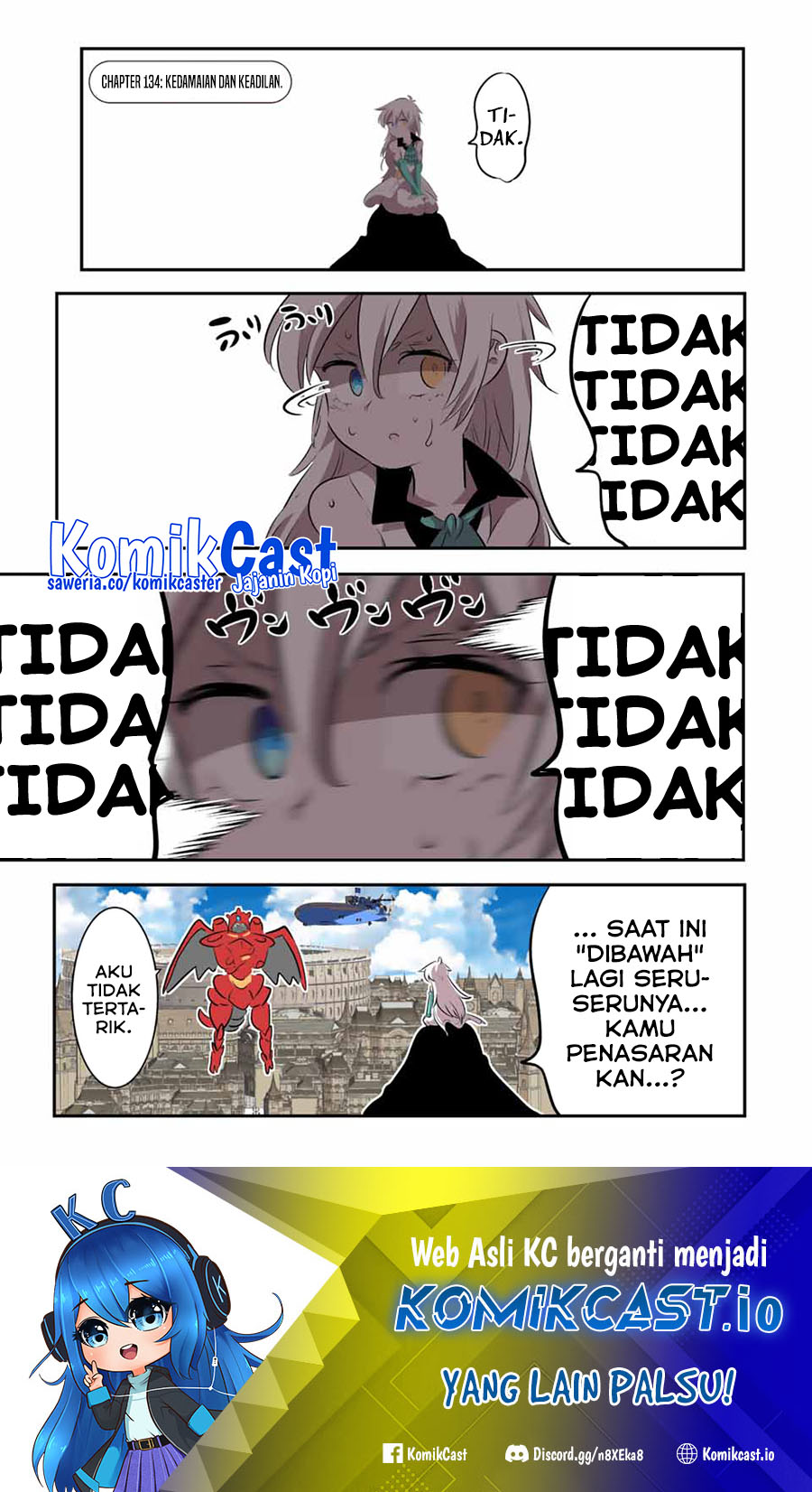 Manga Tensei Shitara dai Nana Ouji dattanode, Kimamani Majutsu o Kiwamemasu Chapter 134 gambar 2