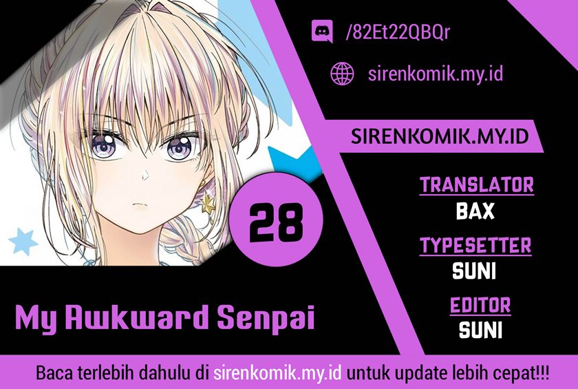 Awkward Senpai Serialization Chapter 28 halaman 1