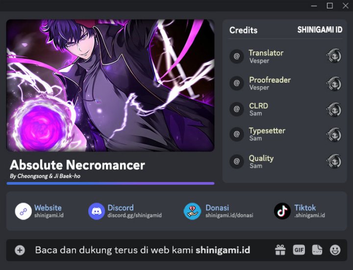 Komik Absolute Necromancer Chapter 05 gambar 1