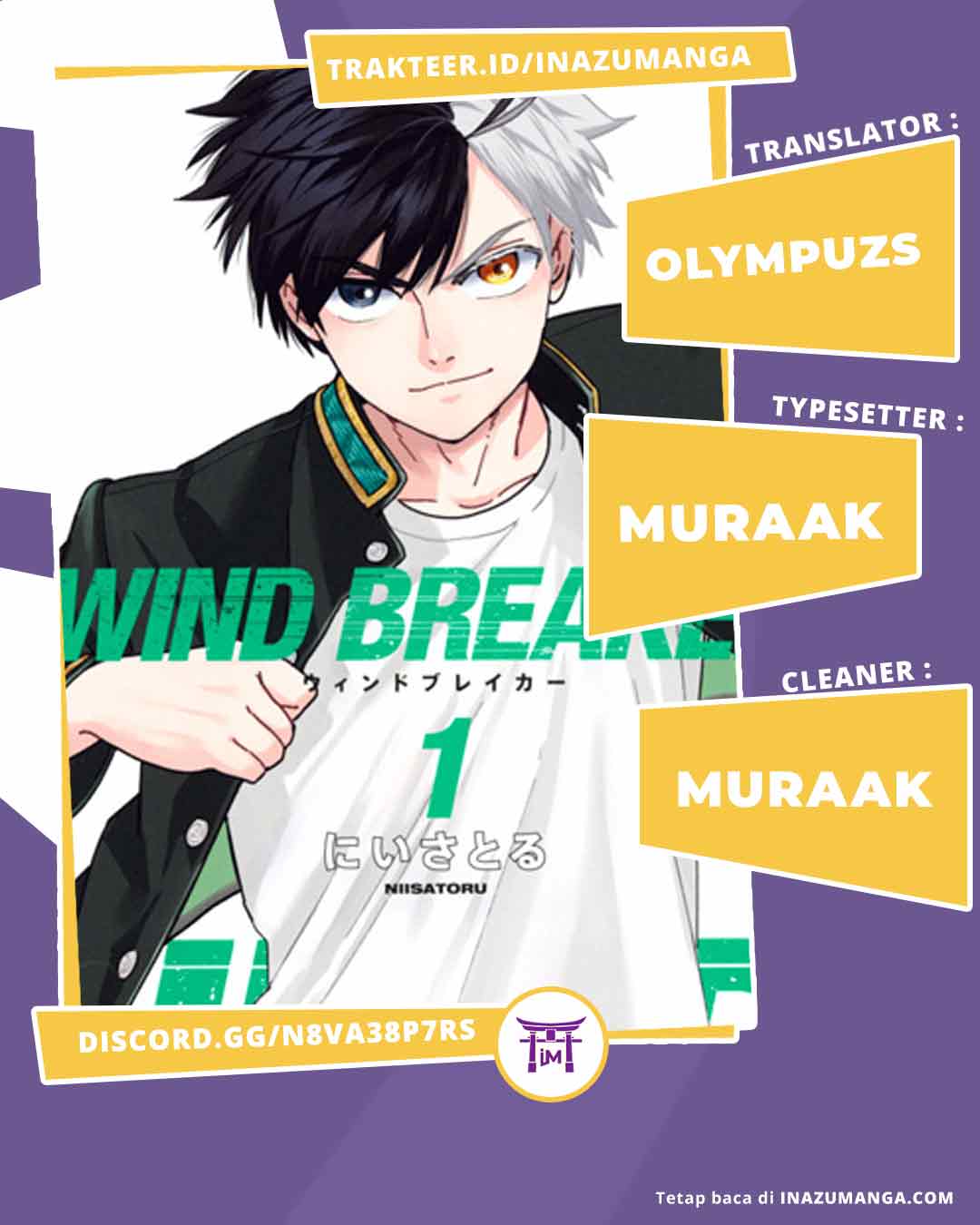 Komik Wind Breaker (NII Satoru) Chapter 12 gambar 1