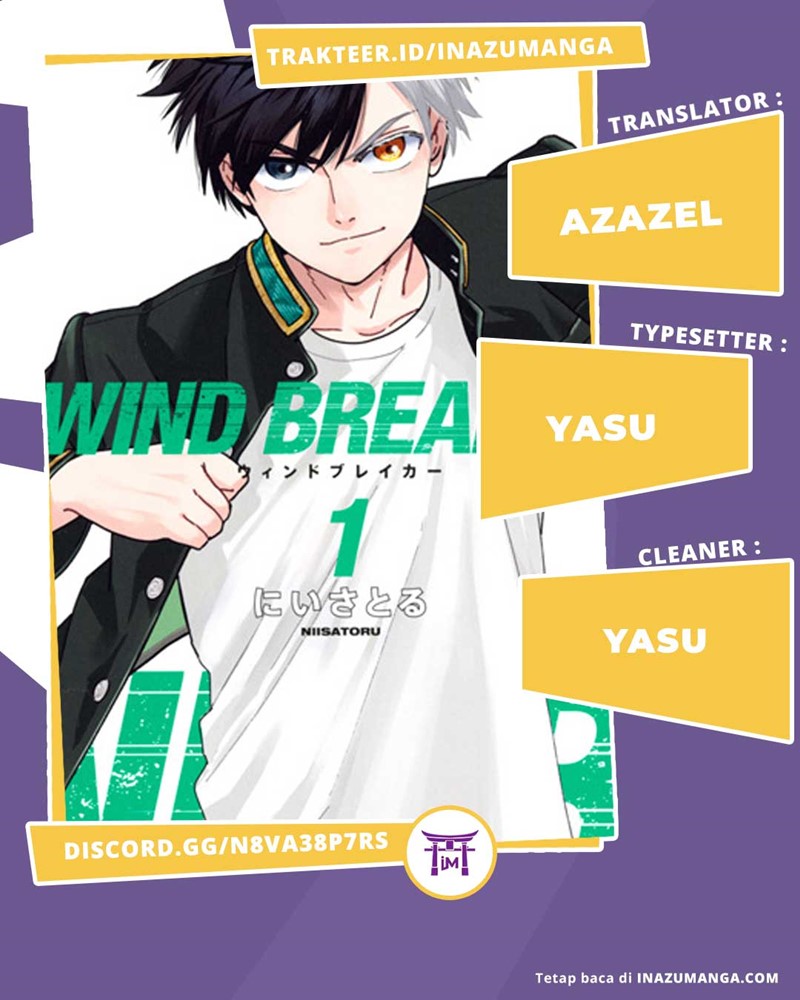 Komik Wind Breaker (NII Satoru) Chapter 03 gambar 1