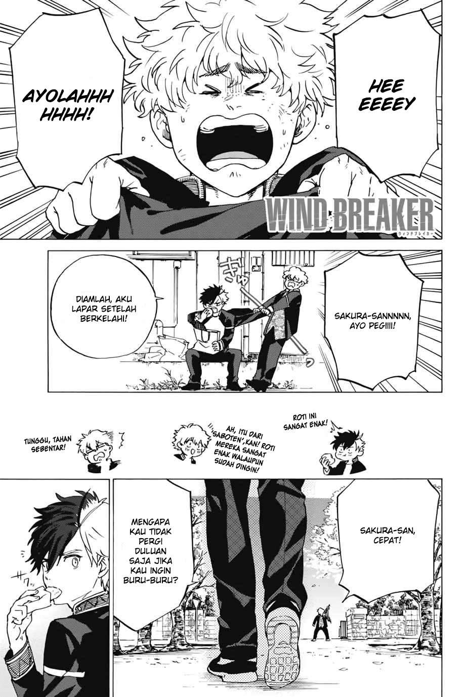 Manga Wind Breaker (NII Satoru) Chapter 03 gambar 2
