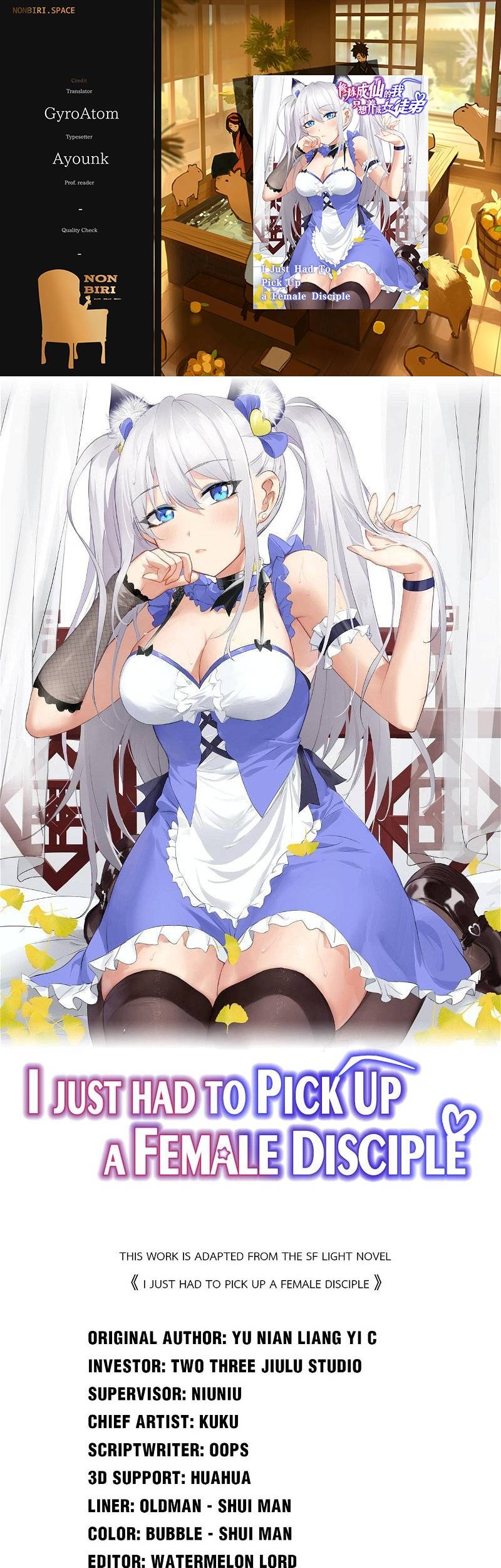 Komik I Just Had to Pick up a Female Disciple Chapter 19 gambar 1
